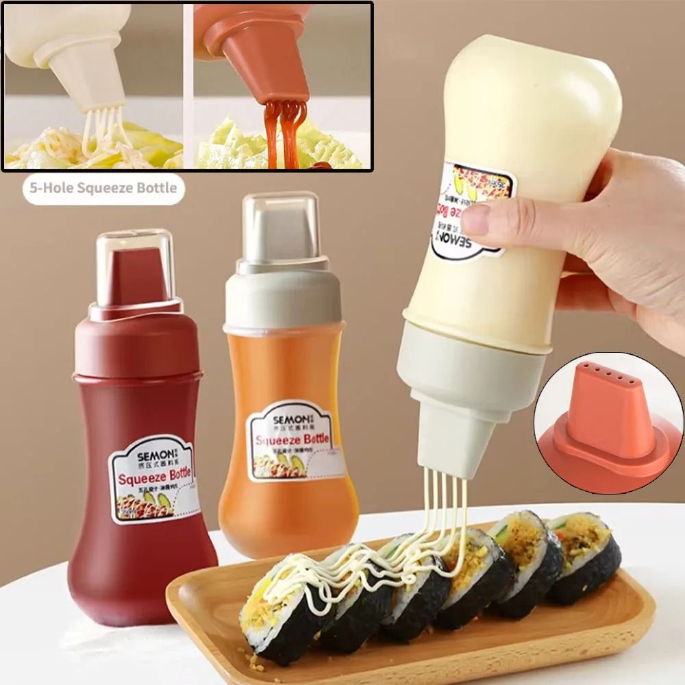 Squeeze Style Sauce Bottle 350ML for Condiments and Dressings