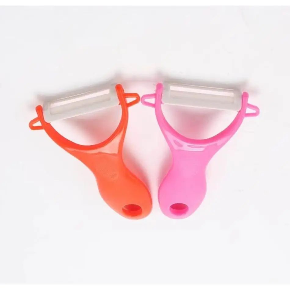 Ceramic Vegetable Peeler Set – Ultra-Sharp Fruit & Potato Peelers (2pcs)
