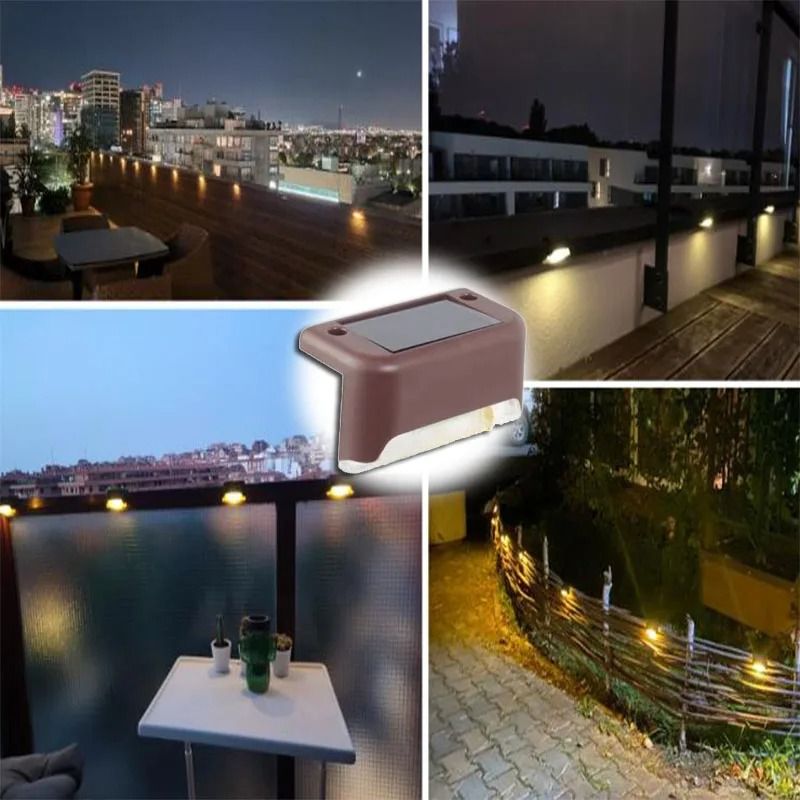 Solar Powered LED Step and Path Light