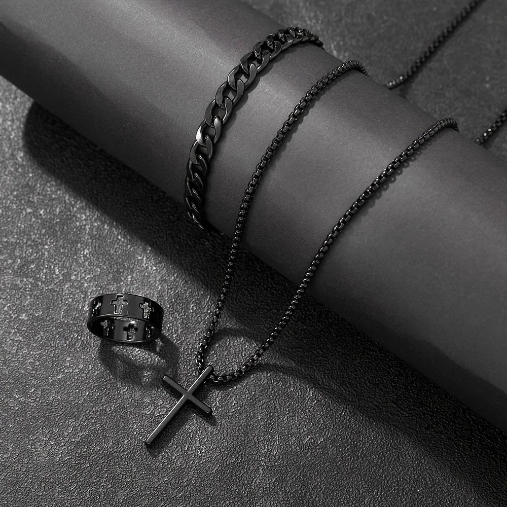 Stylish Mens Jewelry Set