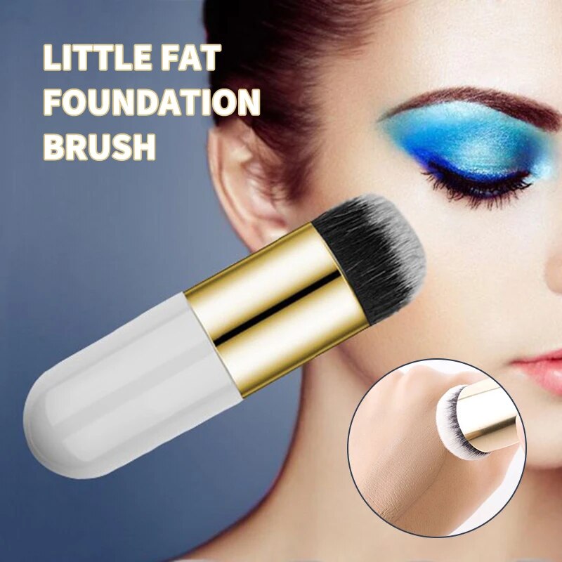 Large Small Fat Pier Brush, Foundation Make-Up Brush Bb, Cream Mushroom Brush, No Mark No Powder Foundation Brush