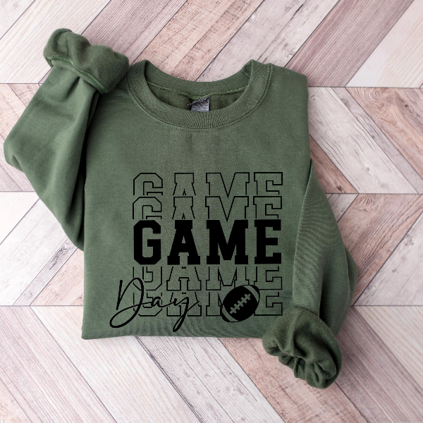Game Day Football Shirt Women Fan Wear Game Day Shirt, Football Shirt, Game day Sweatshirt, Game day Hoodies,
