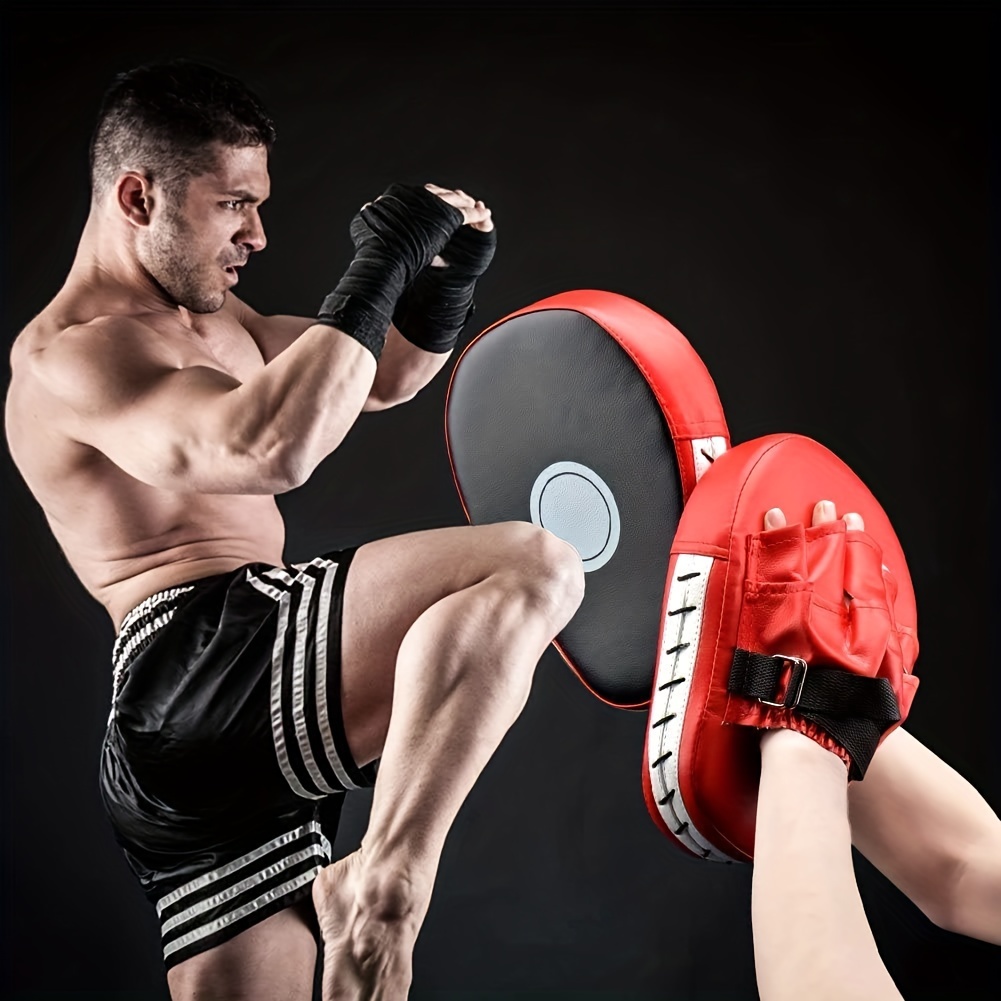 Boxing & Taekwondo Precision Target, Curved Hand Pad for Adult & Children's Sanda Training