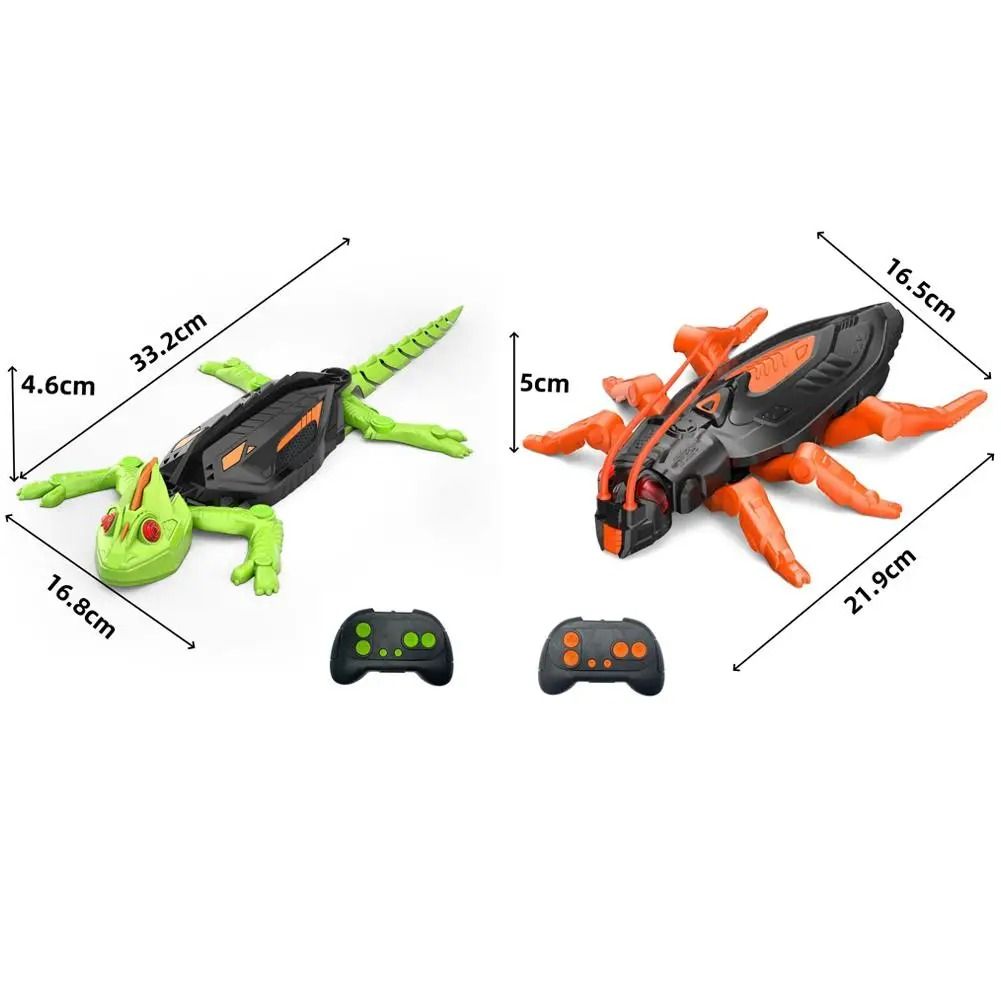 Remote Control Wall-Climbing Gecko – High-Tech Electric Stunt Lizard Toy