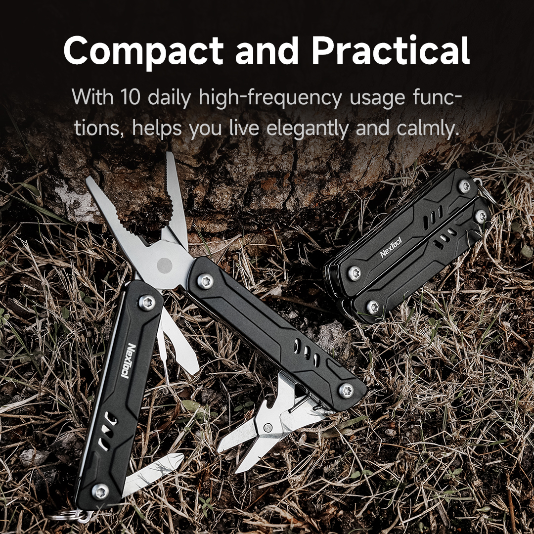 Mini Sailor Pliers Lite Multi Tool Portable EDC Scissors & Screwdriver for Outdoor Gear