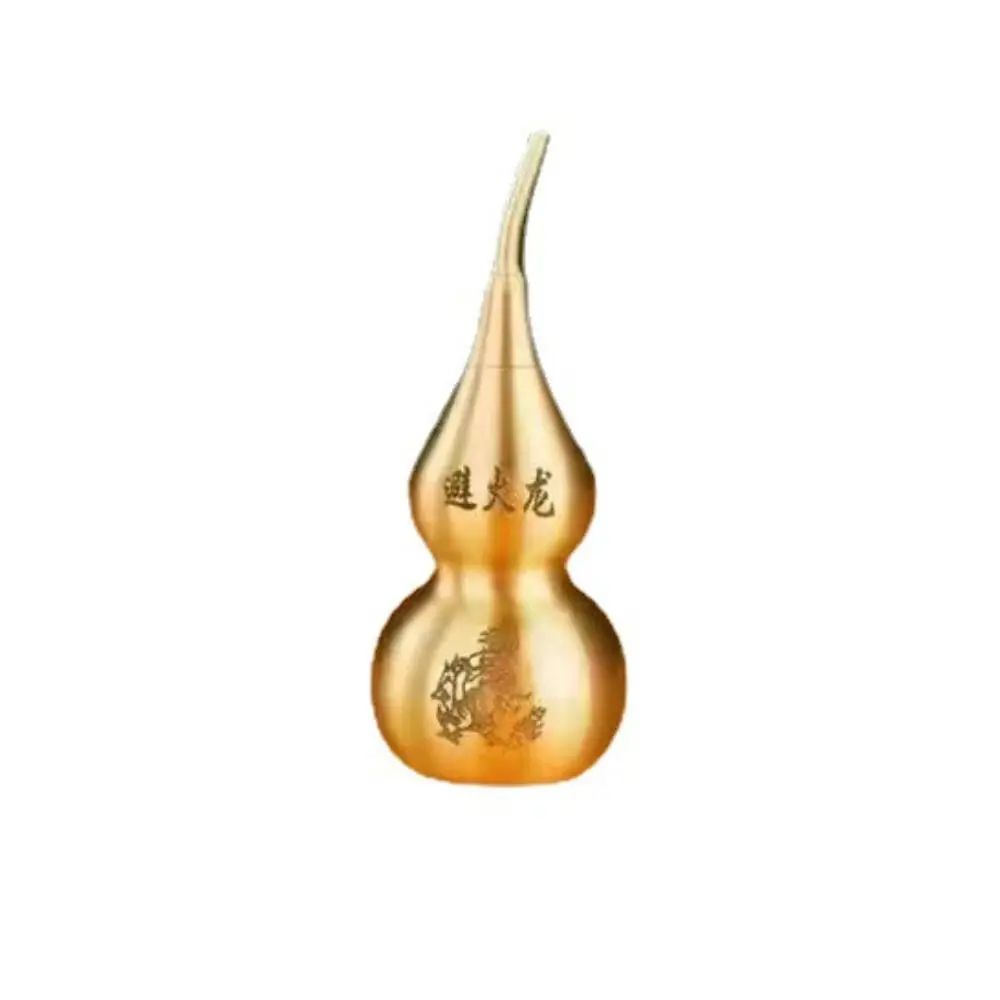 Brass Feng Shui Wu Lou Gourd Statue