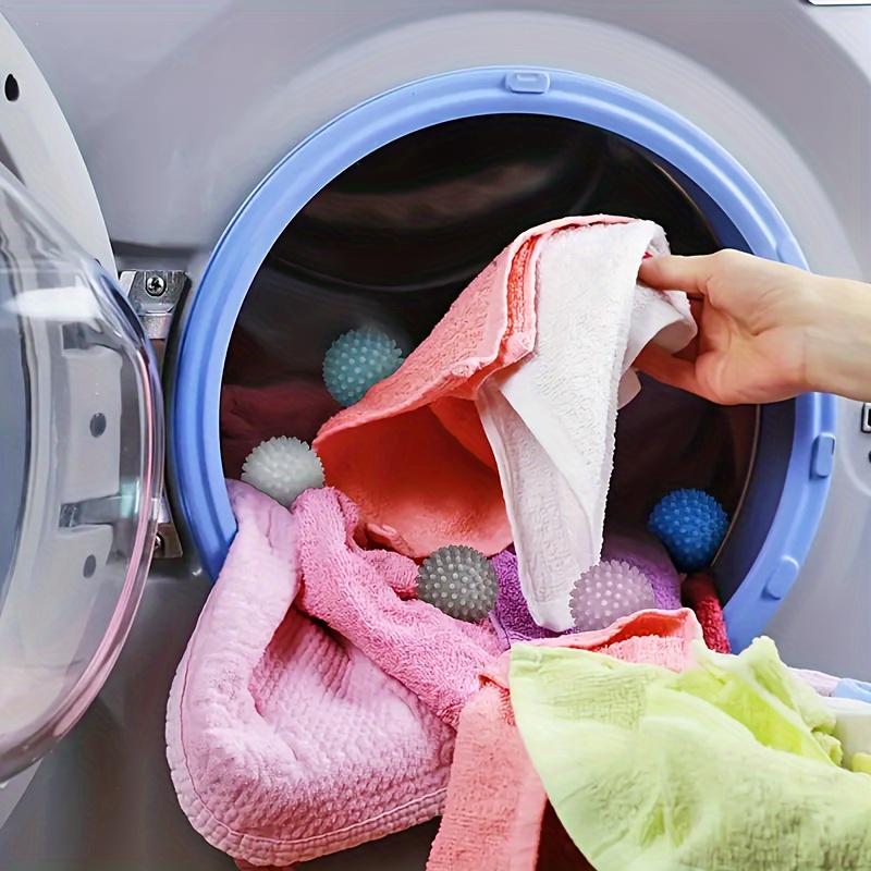 Reusable Laundry Balls Fabric Softener Stain Remover Anti-Tangle Washing Machine Cleaner