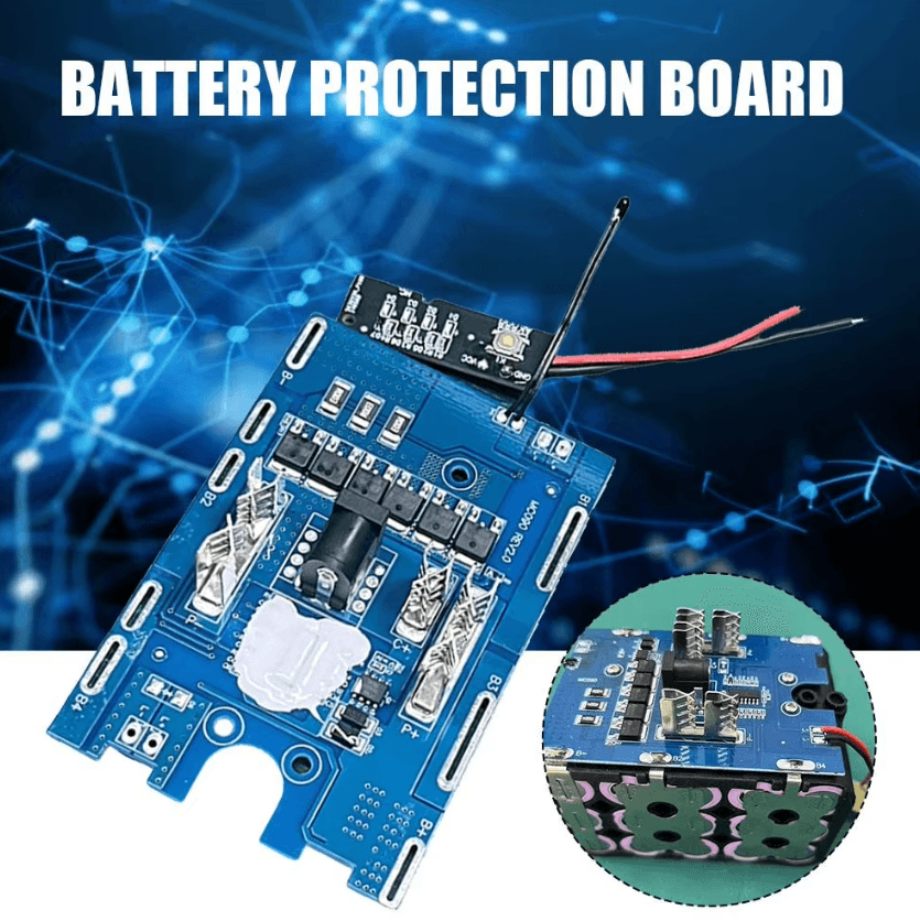 PowerGuard 5S 21V 25A Lithium Battery Protection Board – Makita-Compatible BMS Module