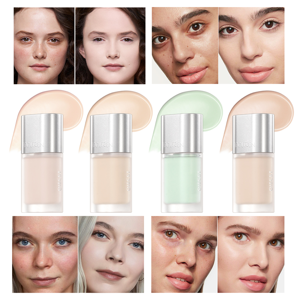 High Coverage Concealer, Moisturizing Liquid Makeup Base, Waterproof Foundation, Oil Control & Dark Circle Concealer