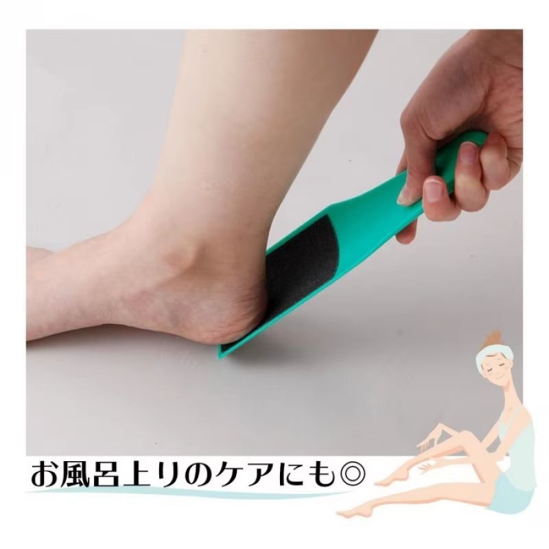 Double Sided Curved Foot Scrubber Board Callus Remover and Dead Skin Removal Foot Scraper Tool