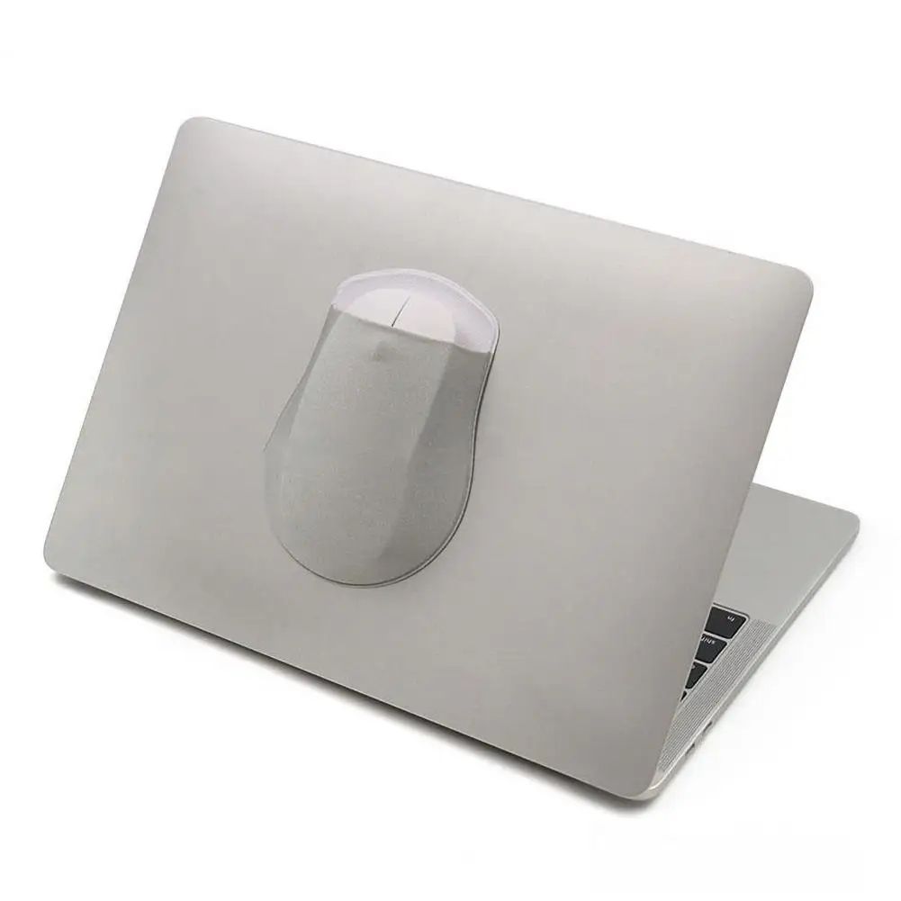 Slim Self Adhesive Mouse Holder Pouch