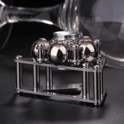 Double Pendulum Metal Fidget Spinner Foldable Anti Stress Gyroscope Desk Toy