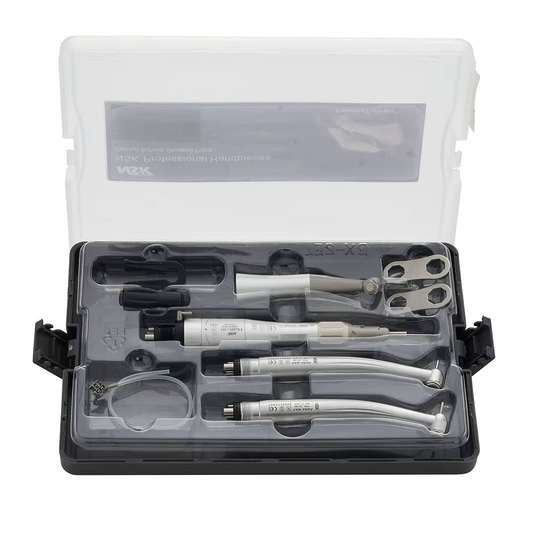 NSK Pana-Max2 Dental Handpiece Set – 1 1 Contra Angle Low & High Speed Turbine