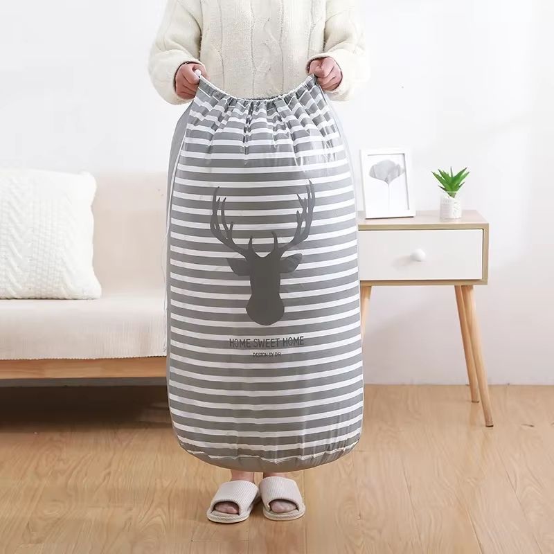 Large Waterproof Clothes Storage Bag Foldable Blanket Storage Organizer for Bedding, Pillows & Home Organization