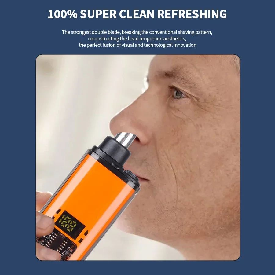 2 in 1 Electric Ear and Nose Hair Trimmer