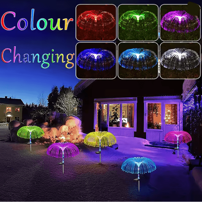 Solar Jellyfish Garden Light