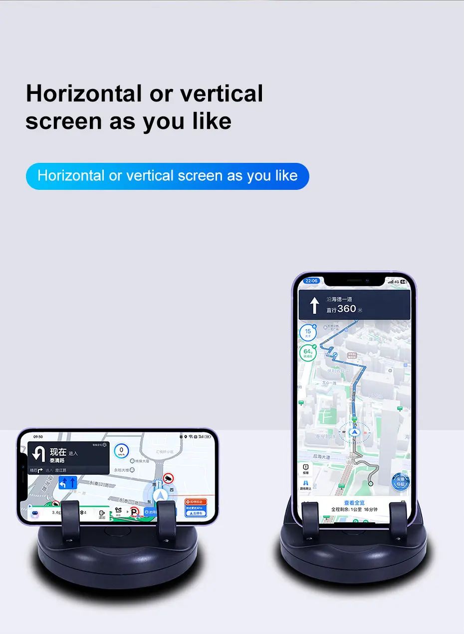 360 Degree Dashboard Car Phone Mount