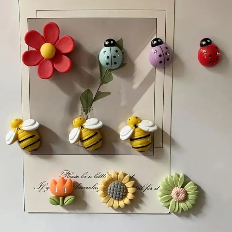 Adorable Refrigerator Magnets Set – 10PCS Strong Hold Decorative Fridge Magnets