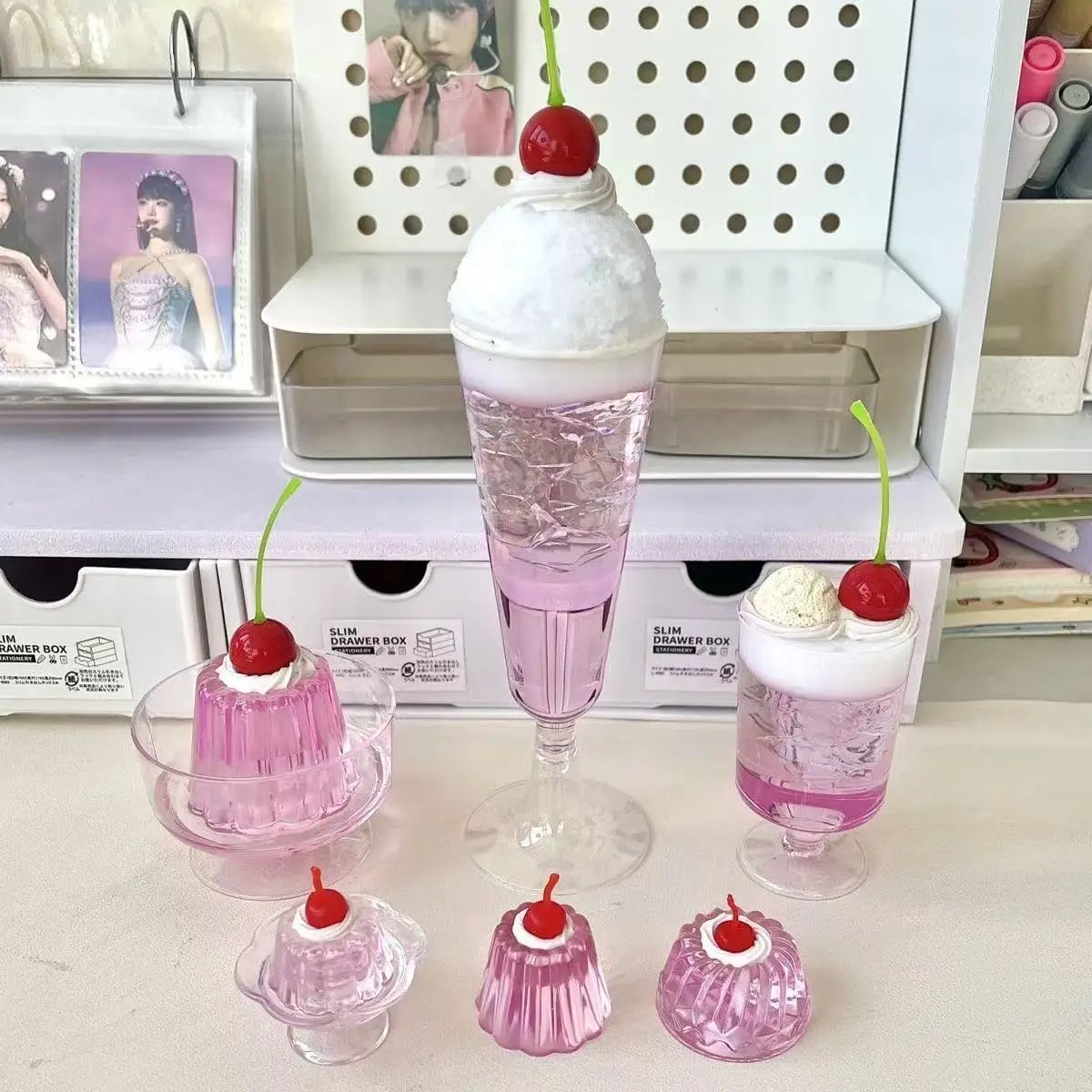 Retro Japanese Jelly Soda Decor