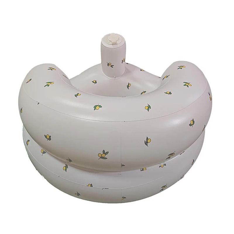 Inflatable Baby Sofa With Built-In Pump For Infants