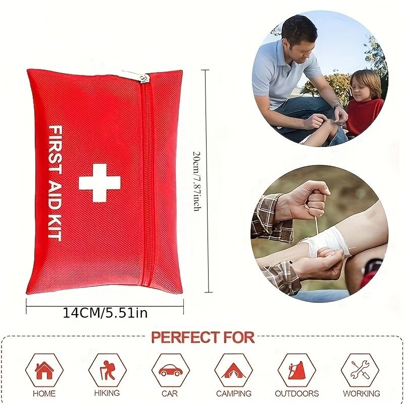 Compact Emergency First Aid Kit Set