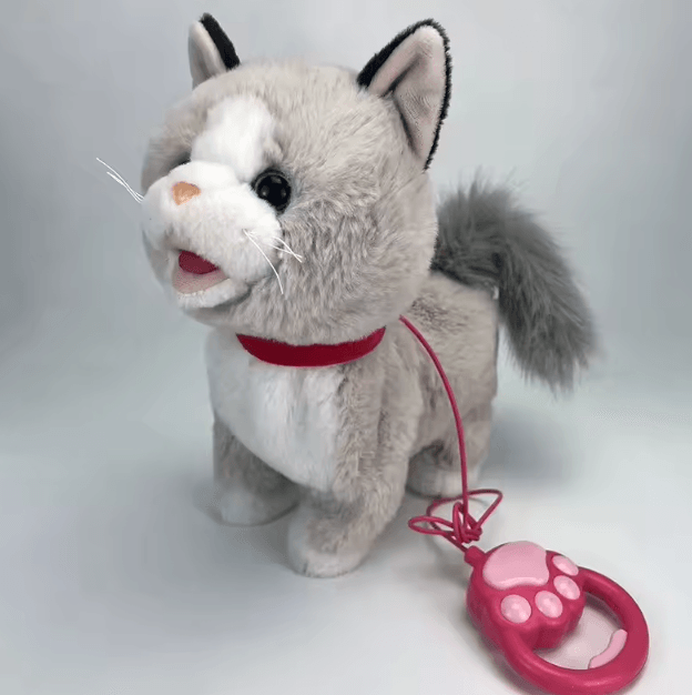 Interactive Robot Dog Plush Toy – Talking, Barking & Singing Electronic Puppy