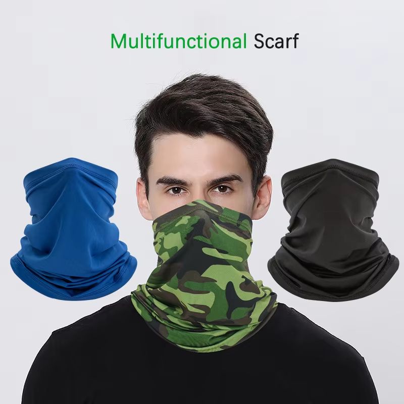 CoolRide motorcycle headscarf – Breathable Ice Silk Bandana & Sport Snood for Men and Women
