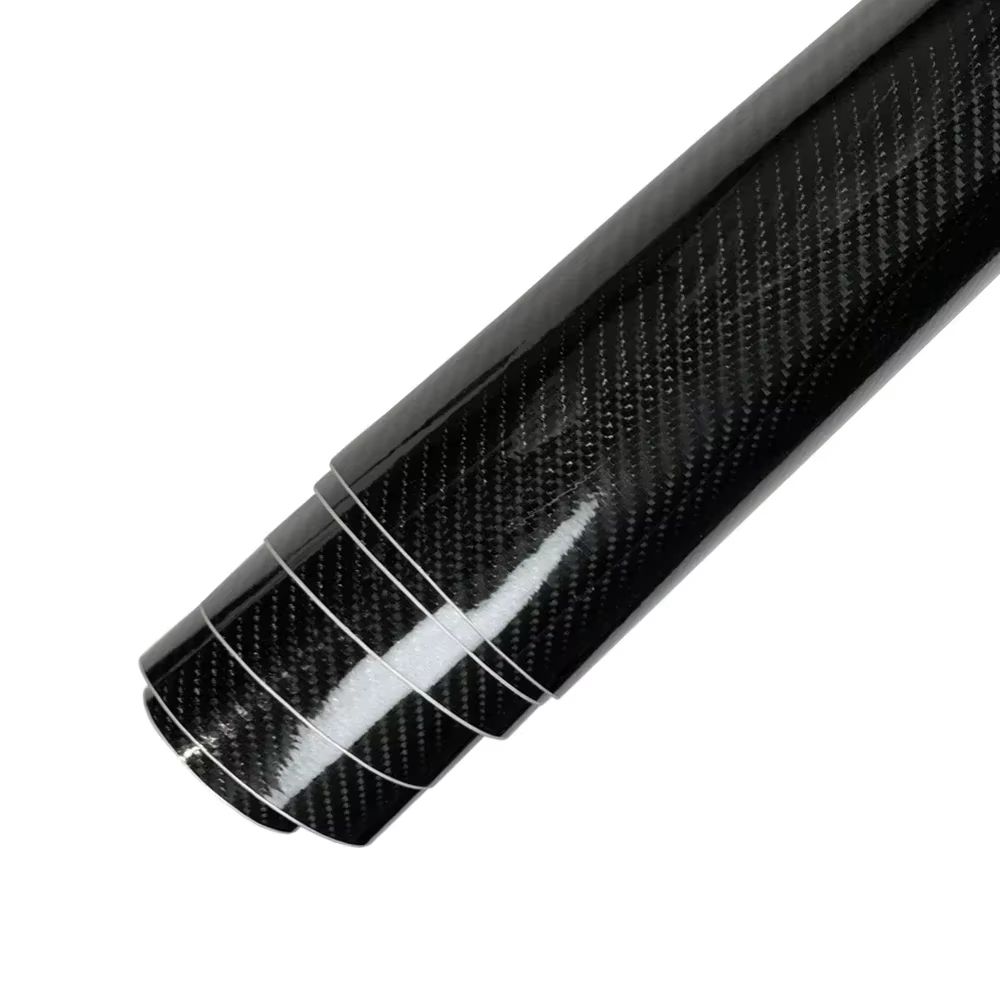 Carbon Fiber Vinyl Wrap Film 150x50cm Waterproof 3D 4D 5D 6D Car Sticker