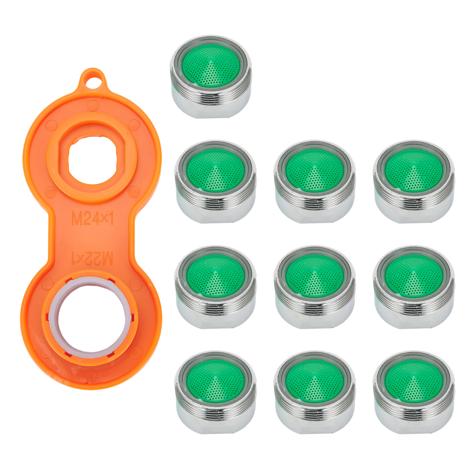 Universal Faucet Aerator Set Pack Water Saving Tap Filter for Kitchen Bathroom