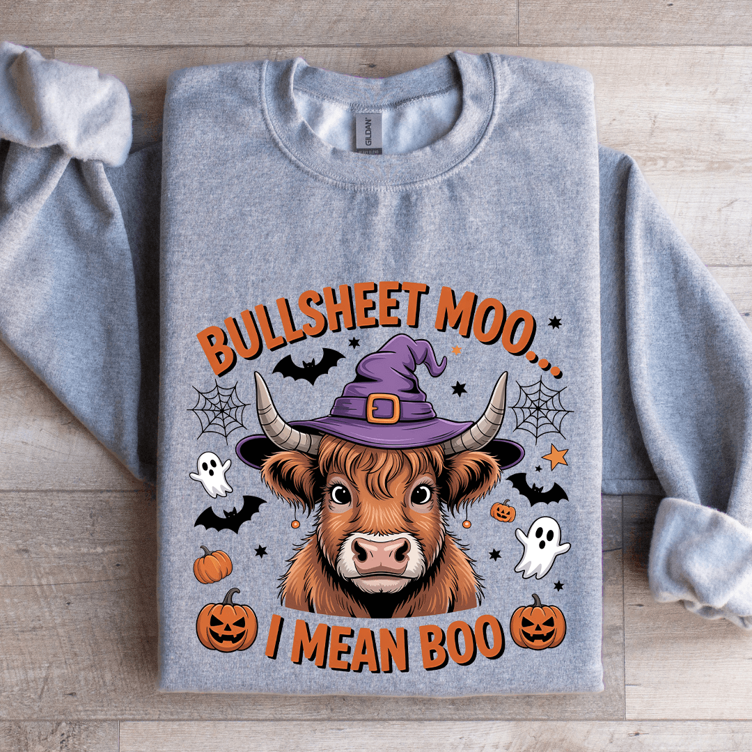 Bullsheet Moo I Mean Boo Sweatshirt