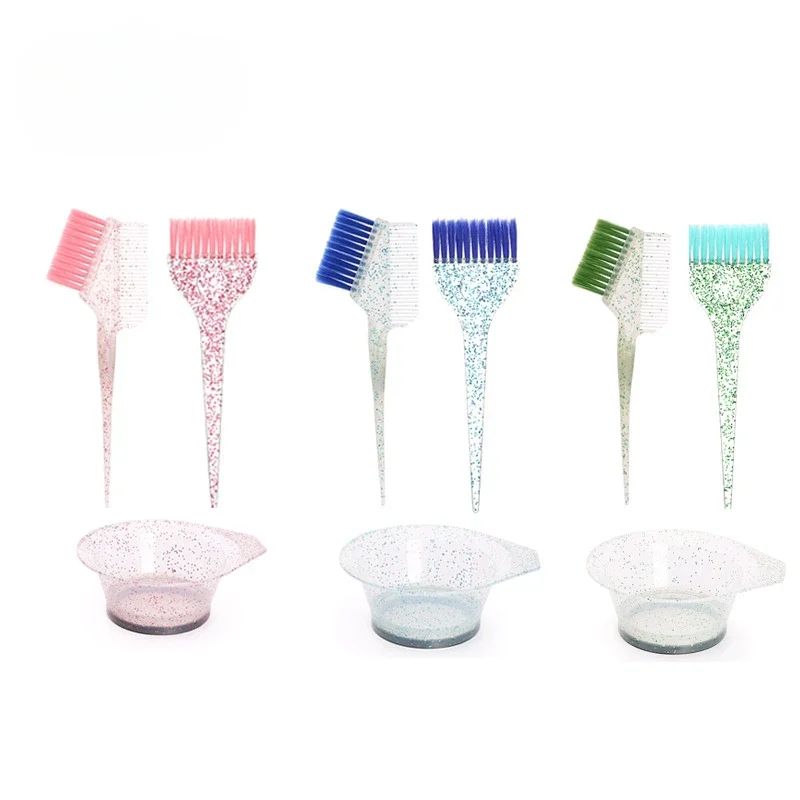 Hair Dye Brush and Mixing Bowl Set for Coloring