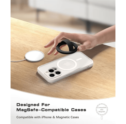 MagSafe Magnetic Silicone Finger Strap – Soft Loop Phone Grip & Stand