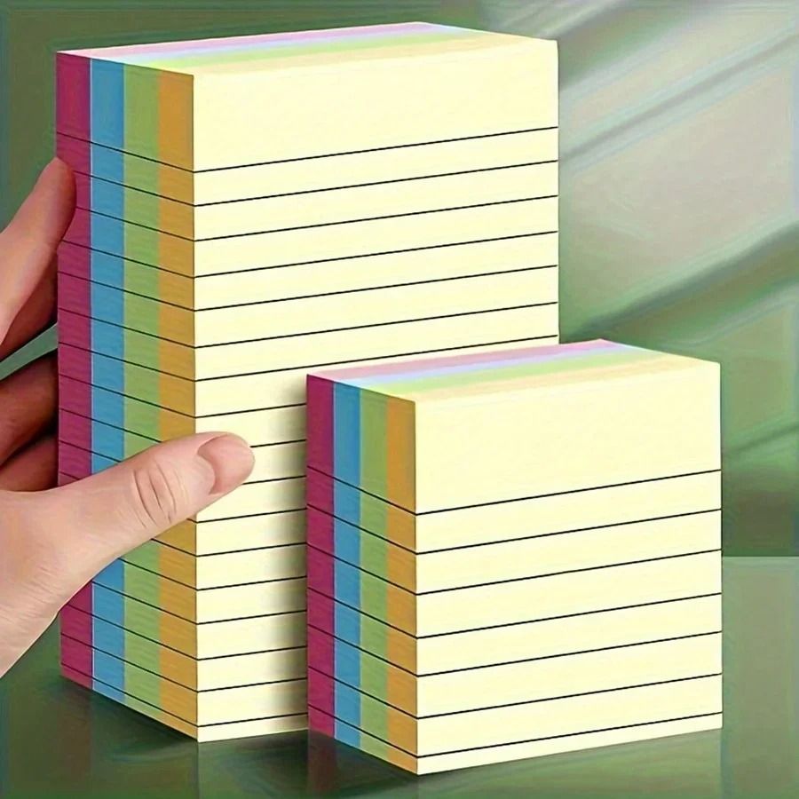 Vibrant Horizontal Note Paper Set