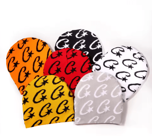 Unisex Knitted Beanie Hat Trendy Casual Winter Cap for Cycling Outdoor Sports