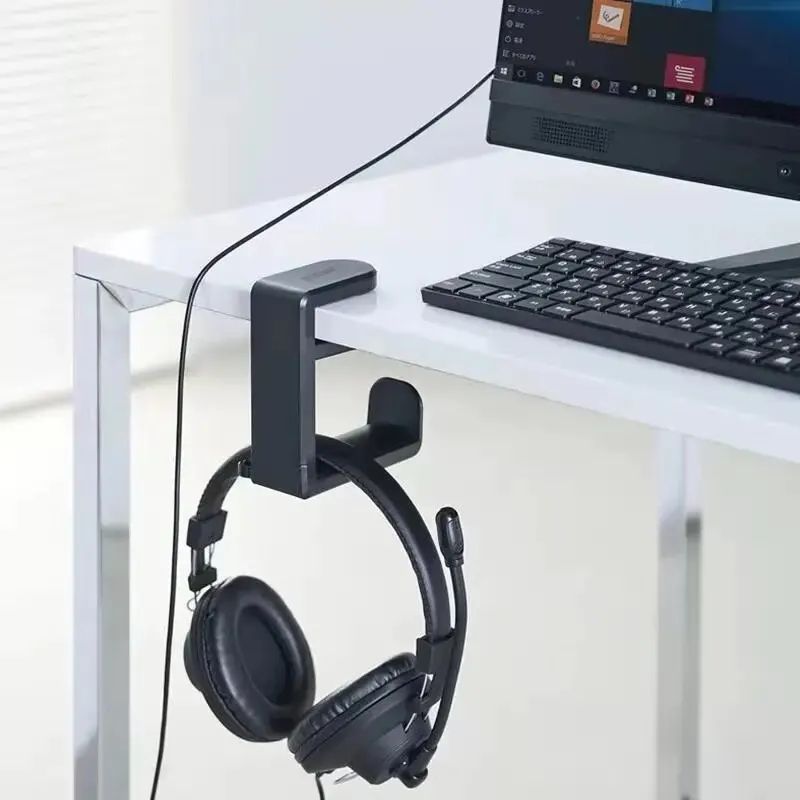 Rotating Desk Clip Headphone Holder