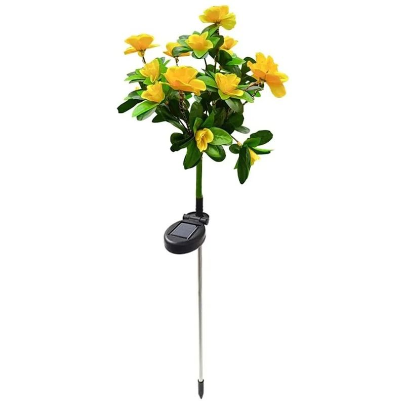 Waterproof Solar Azalea Flower Landscape Light