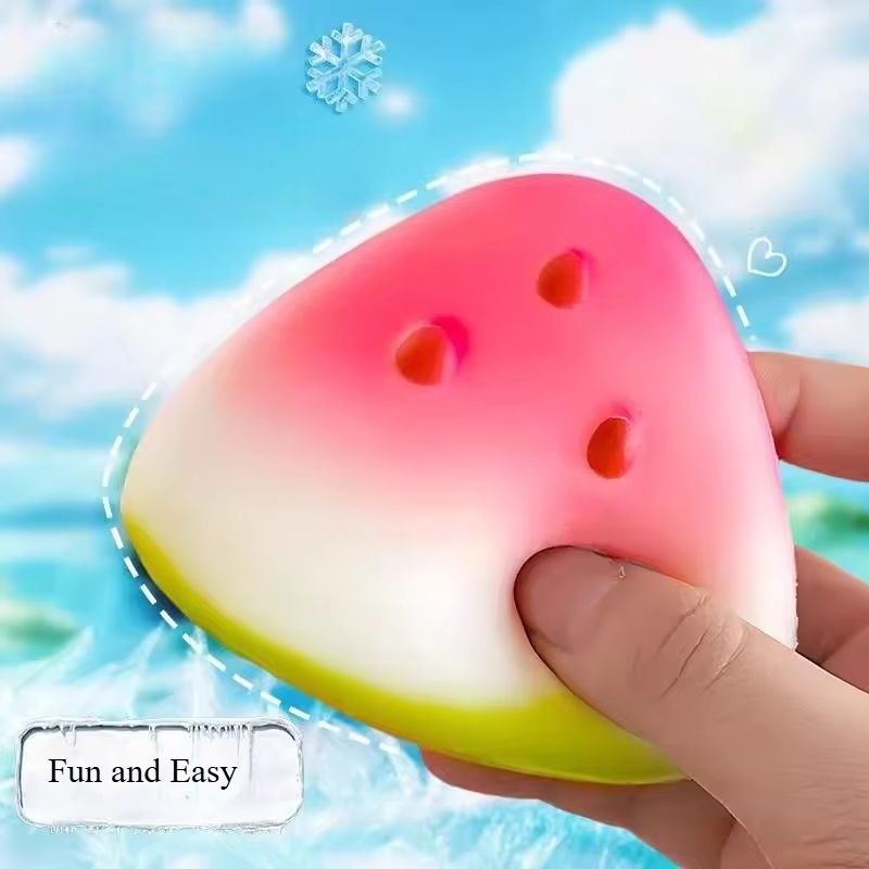 Soft Watermelon Anti-Stress Squishy Toy