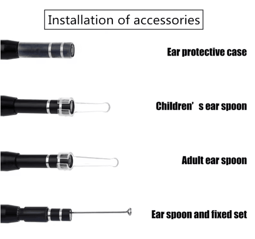 USB HD Visual Ear Cleaner Camera intelligent Earwax Removal Tool