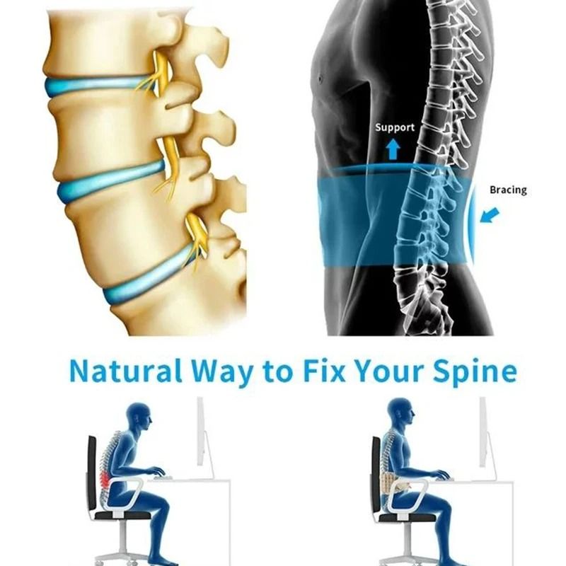 Medical-Grade Inflatable Lumbar Traction Belt