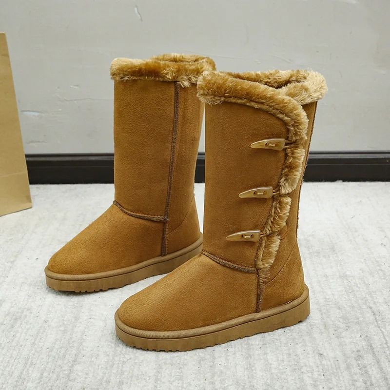 Women Winter Snow Boots Warm Plush Platform Casual Shoes