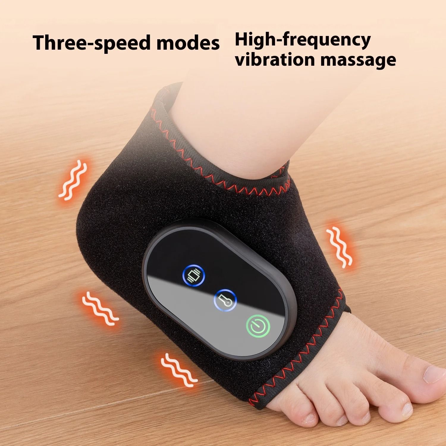 Intelligent Thermal Vibration Ankle Massager