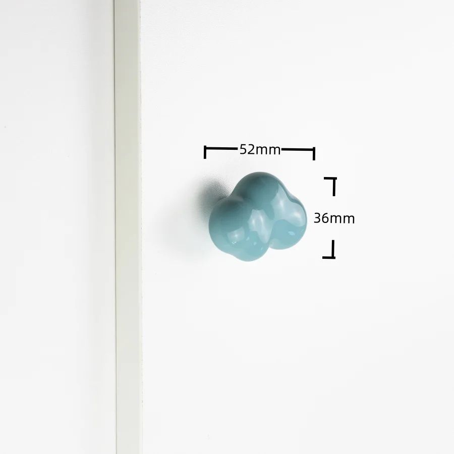 Cute Ceramic Star Moon Cloud Cabinet Knobs