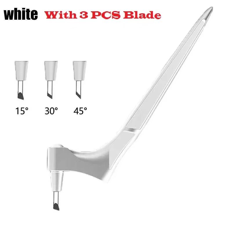 360 Degree Rotating Gyroscope Cutting Tool Set with Carbon Steel Blades and Cutting Pen