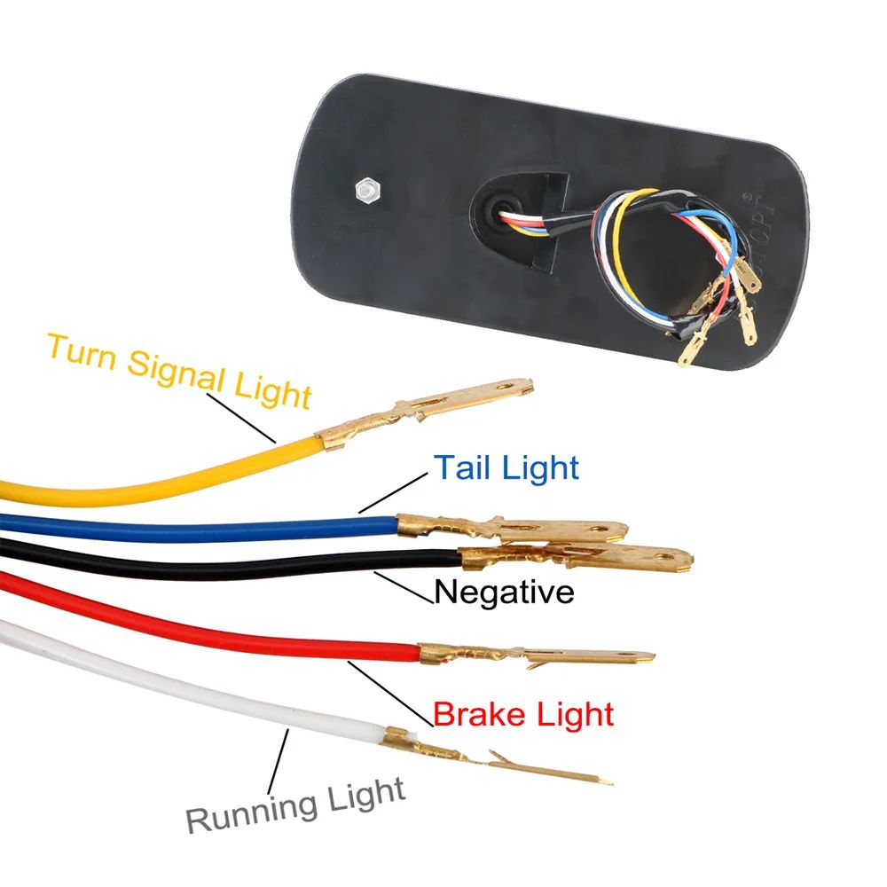 Heavy-Duty LED Trailer Tail Light Kit – 12V/24V Waterproof Truck Brake & Turn Signal Lights