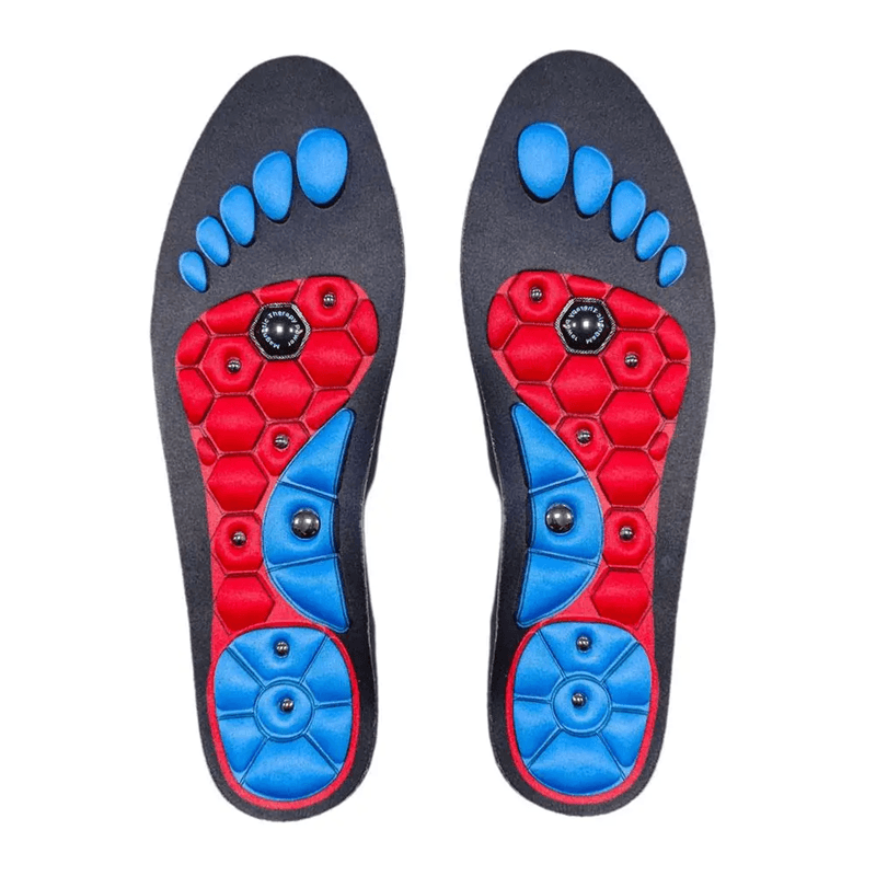 Magnetic Acupressure Insoles Orthopedic Gel Inserts for Foot Pain Relief and Support