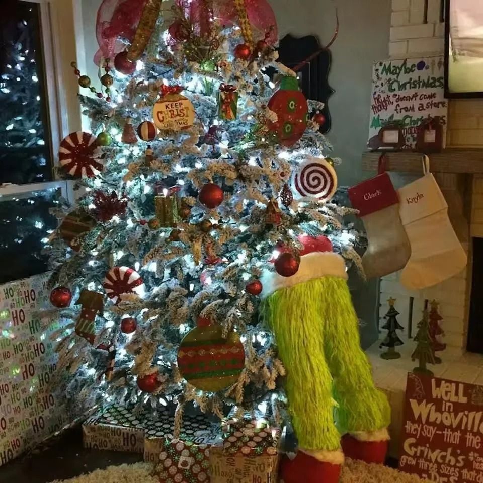 Plush Stuffed Christmas Tree Legs
