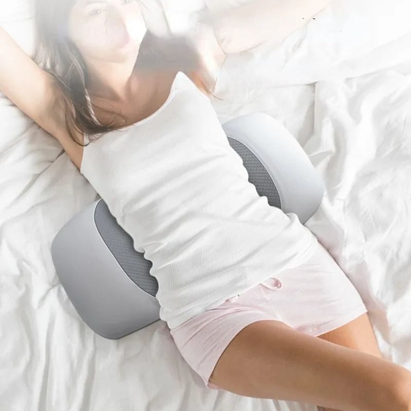 Lumbar Support Pillow for Sleeping with Memory Foam Back Cushion