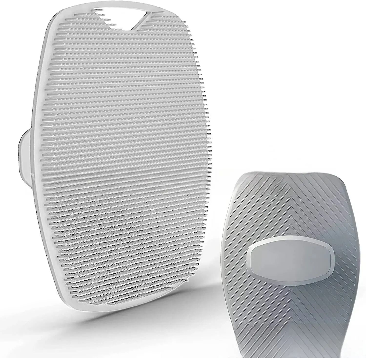 Exfoliating Silicone Bath Brush Wall Mounted Cleaning Body and Face Wash Brush