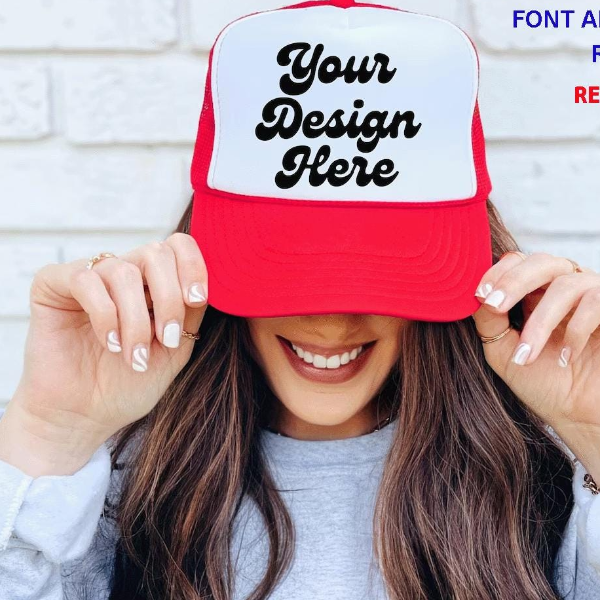 Custom Trucker Hat Personalized Logo Cap Your Design Here Snapback Mesh Hat