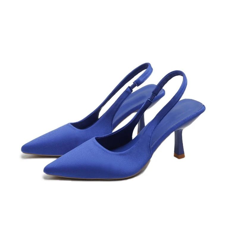 Luxury Pointed Toe Stiletto Heels Shallow Cut Party and Wedding Pumps